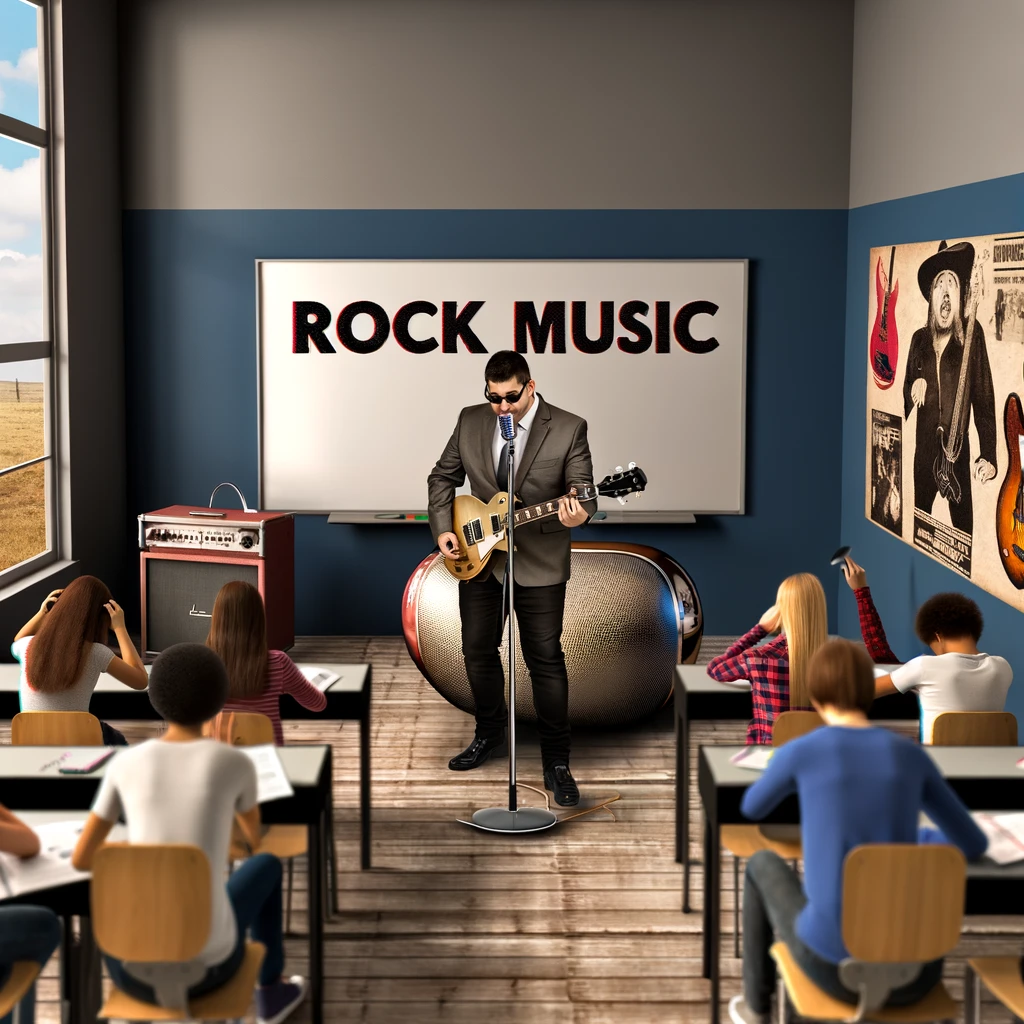 Рок-музыка в образовании