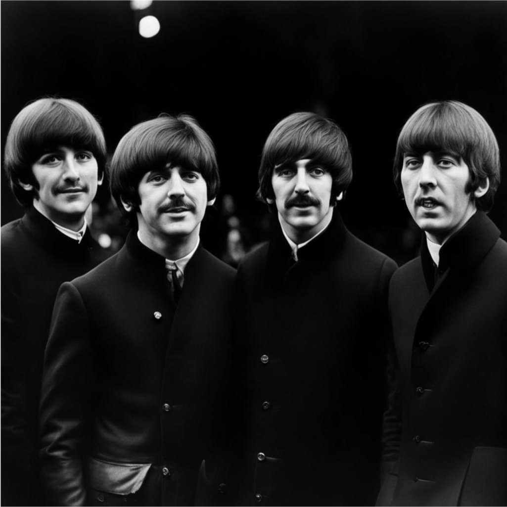 фильмы о The Beatles музыканты на сцене